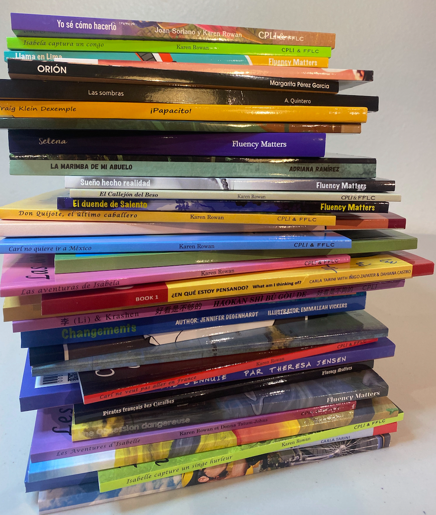 Classroom Library/FVR package Spanish 2023 LEVELS 3 to 4