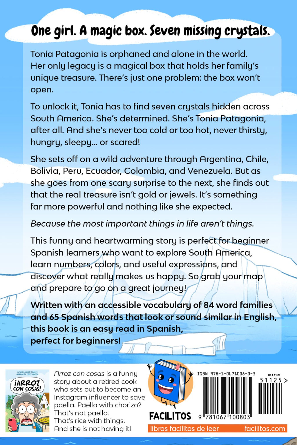 Tonia Patagonia y la caja mágica, by Margarita Pérez García and Patricia Martí Torres (Spanish)