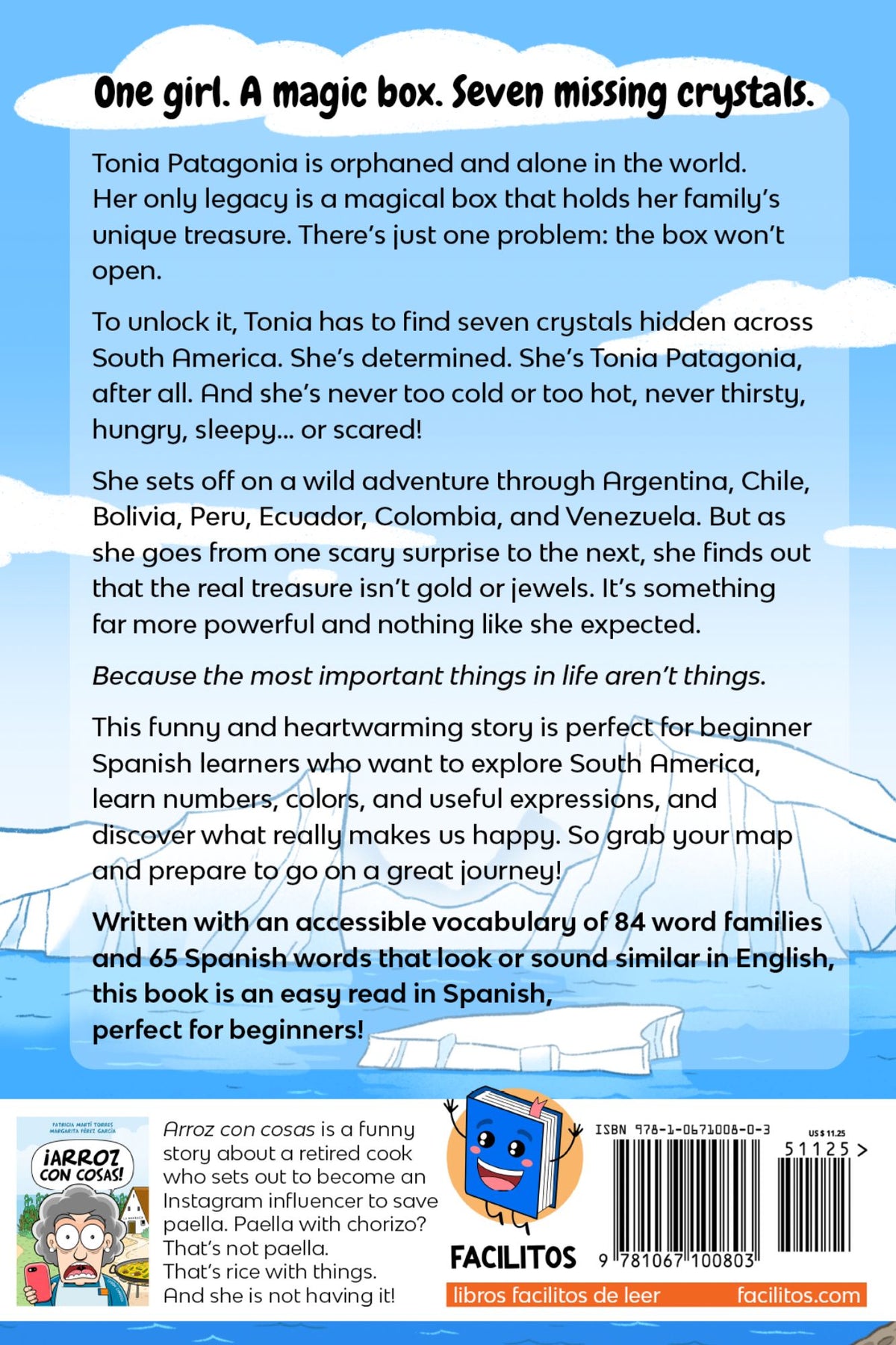 Tonia Patagonia y la caja mágica, by Margarita Pérez García and Patricia Martí Torres (Spanish)