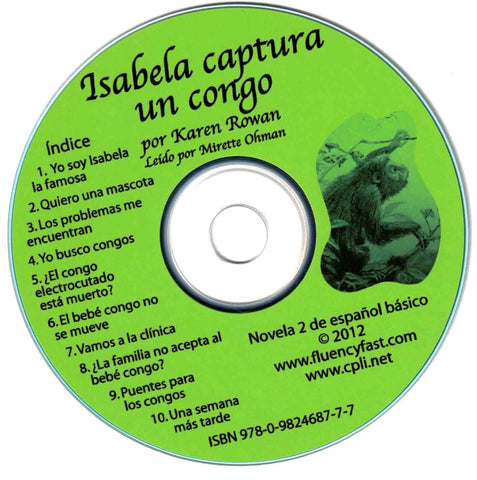 Isabela captura un congo, audio CD by Karen Rowan